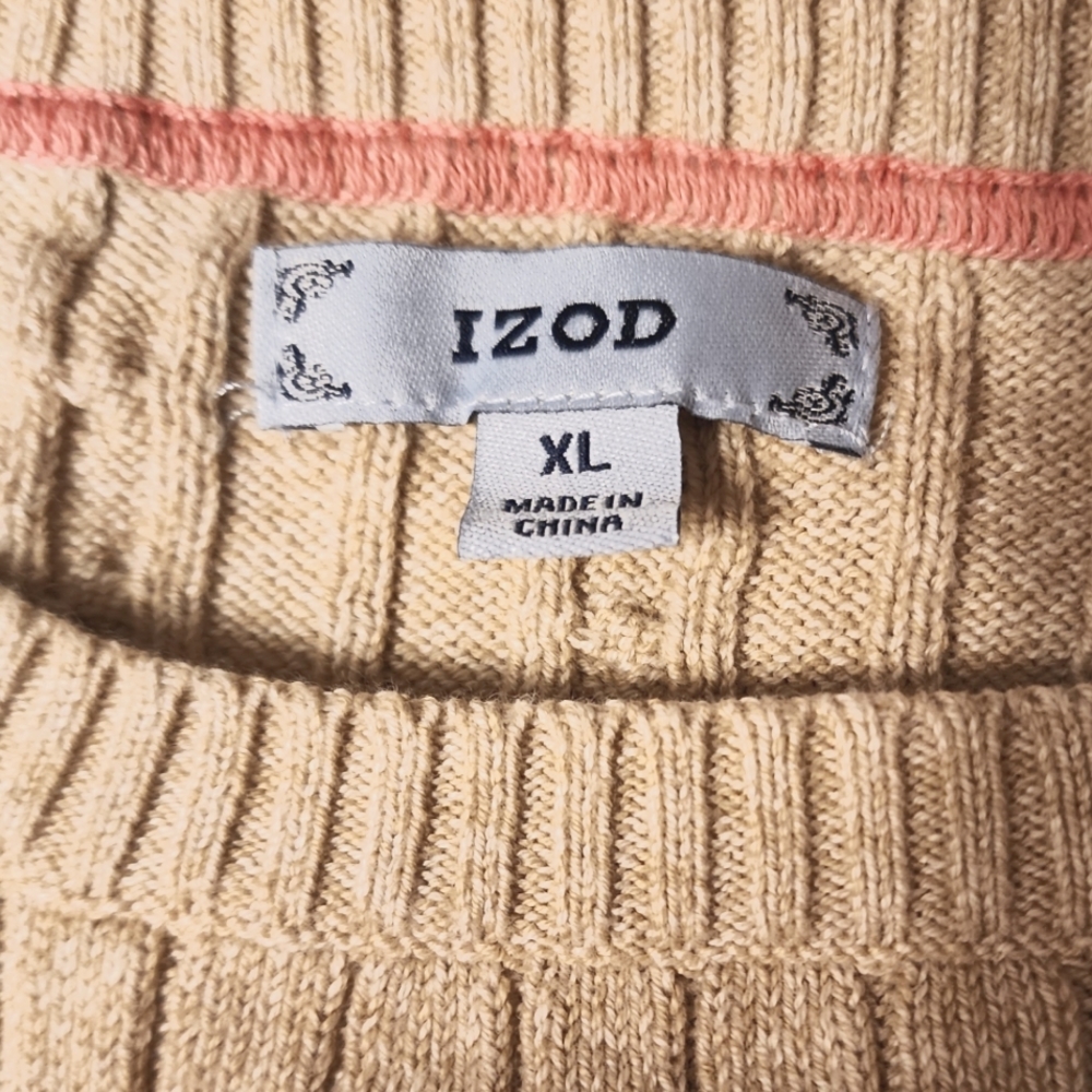 Izod 90's vintage Women's Crewneck Sweater Size XL